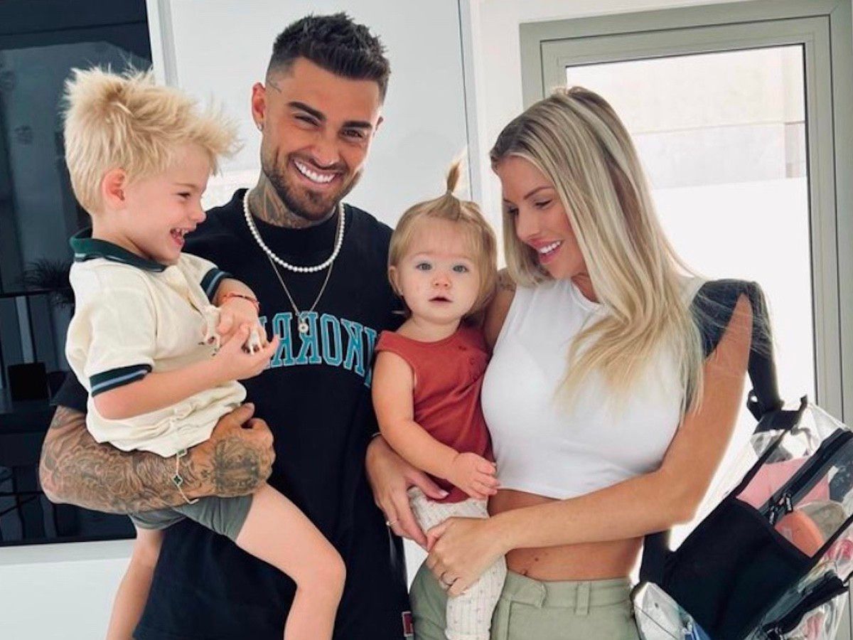 Thibault Garcia, Jessica Thivenin et leurs enfants Maylone et Leewane @ Instagram