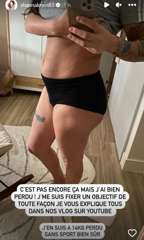 Shanna Kress maman : elle dévoile sa silhouette un mois après son accouchement