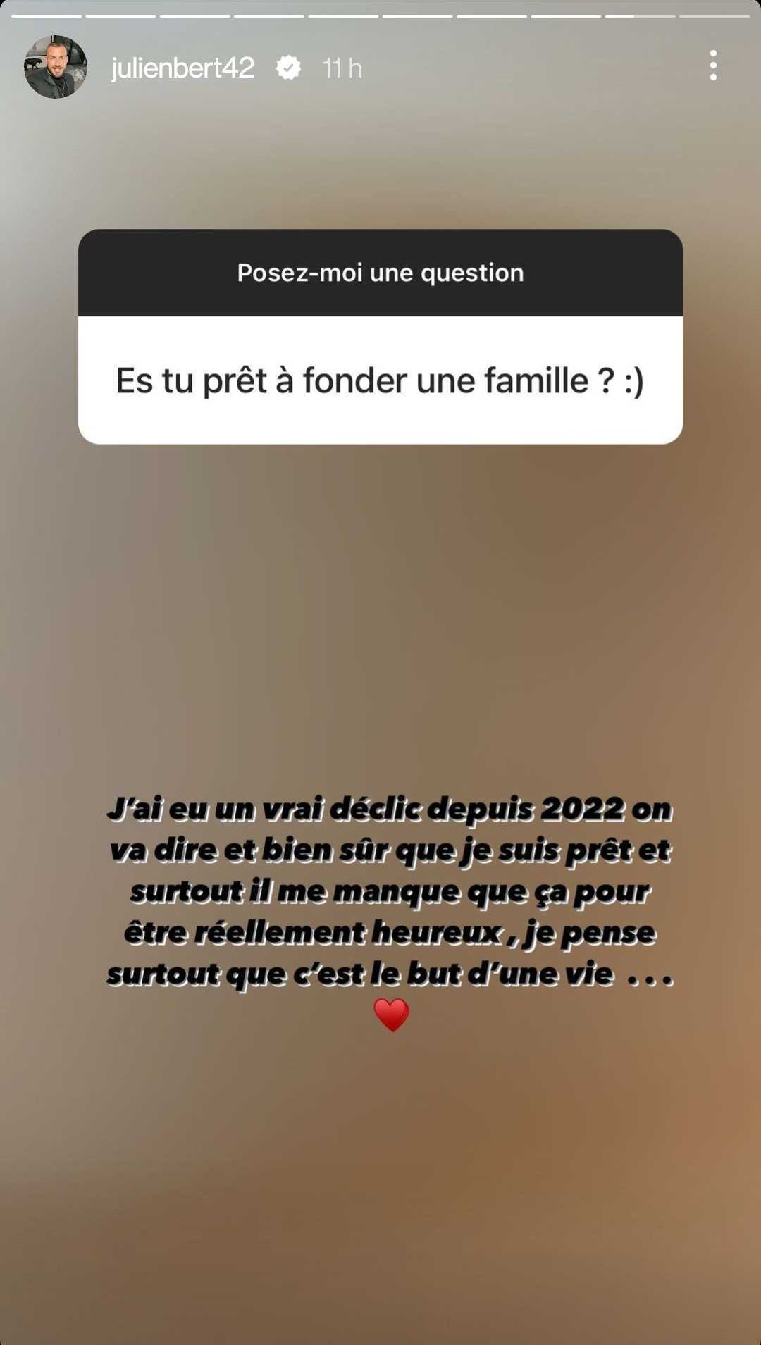 "Qu'est-ce qu'il y a entre toi et Mel ?" : Julien Bert répond à la question d'un internaute !