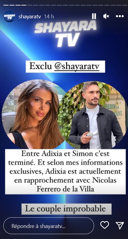 Adixia séparée de Simon Castaldi… et proche d’un Marseillais ?