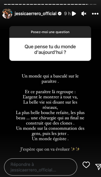 Jessy Errero : après son empoisonnement, elle arrive enfin à parler