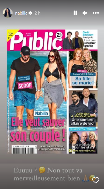 Nabilla : des tensions dans son couple avec Thomas ? Sa réponse cash aux rumeurs