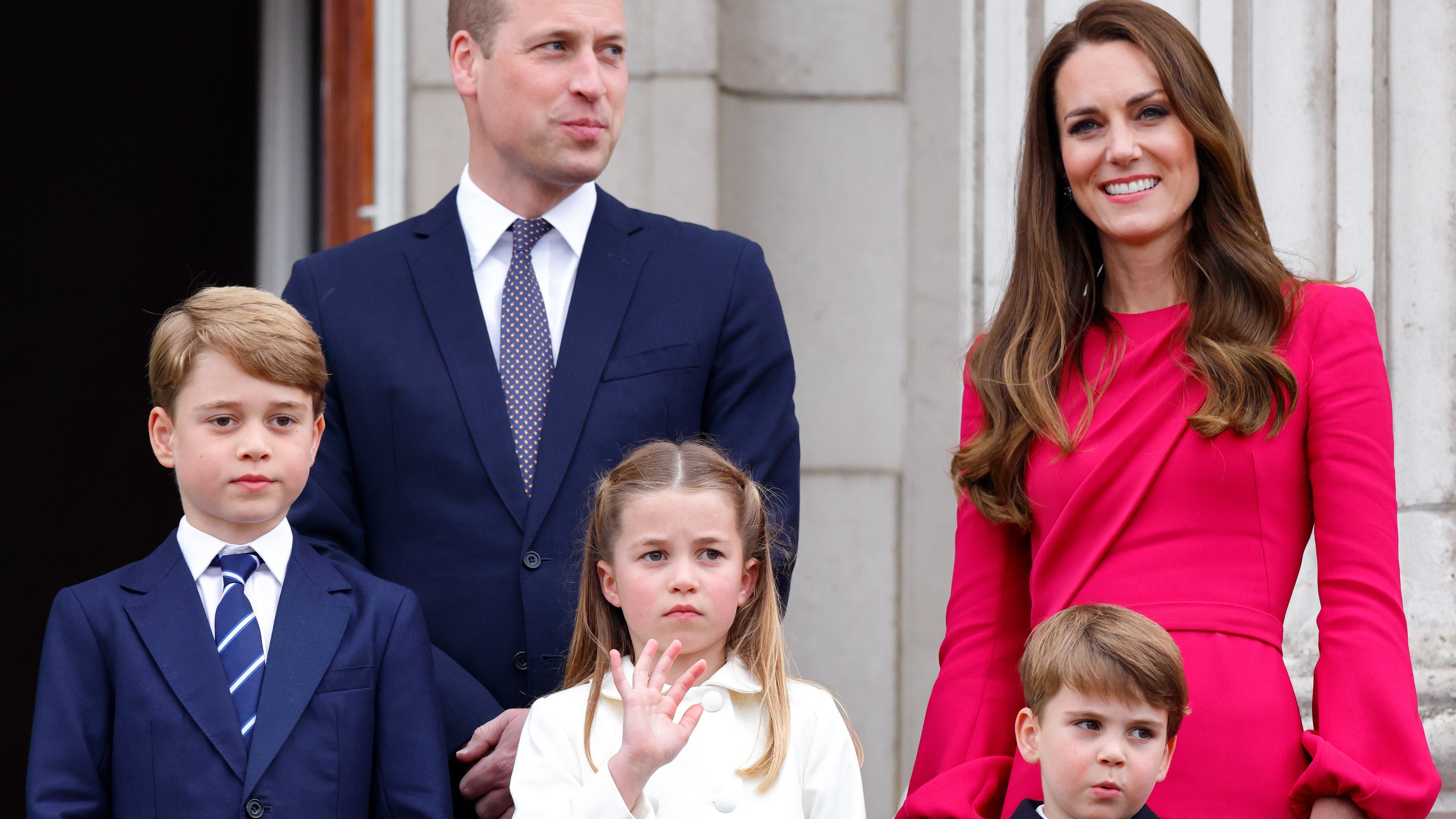 Kate Middleton et le Prince William avec George, Charlotte et Louis @CNN