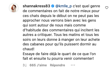 Shanna Kress accusée d'abandonner ses chats pour partir vivre à l'étranger : elle répond cash