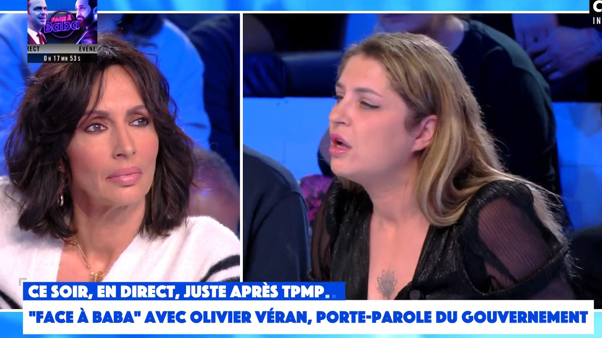 TPMP : Amandine Pellissard répond aux attaques des chroniqueurs, "de quoi tu parles Barbie ?"