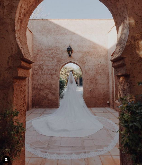 Enzo Zidane : sa femme dévoile un cliché inédit de sa sublime robe de mariée