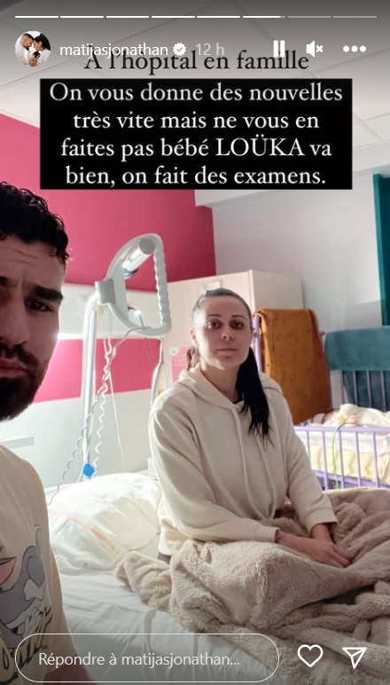 Shanna Kress et Jonathan Matijas : leur bébé à l’hôpital "Il fait des tests"