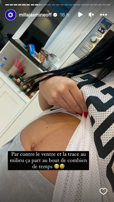 Milla Jasmine maman : elle répond à sa manière à ceux qui l'accusent de mentir sur sa grossesse