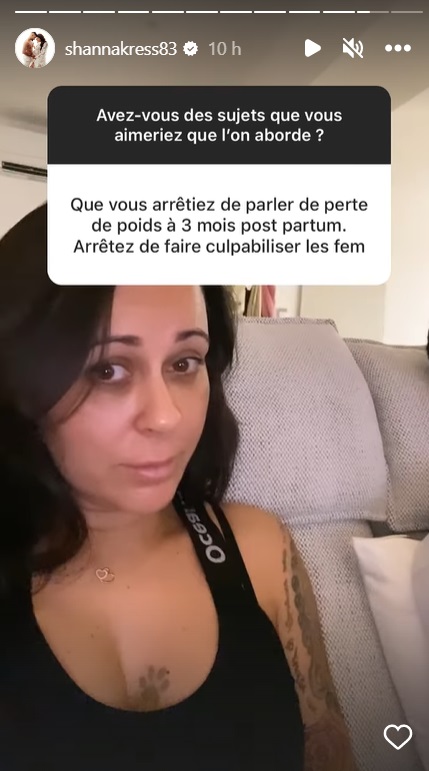 Shanna Kress dévoile sa silhouette post-partum et se fait tacler : elle répond aux critiques