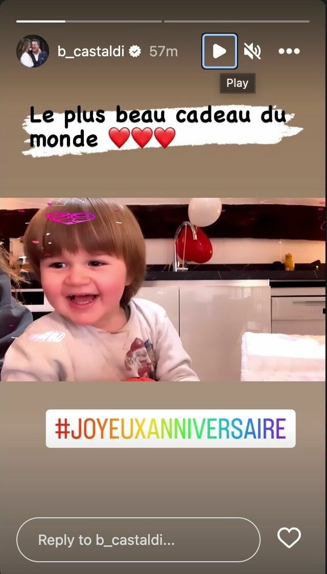 Benjamin Castaldi papa gaga : cette vidéo de son fils Gabriel émeut la Toile