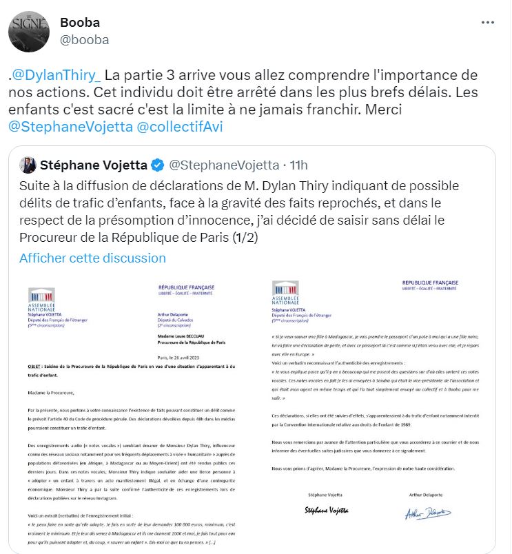 Dylan Thiry: Booba fait de nouvelles révélations... La Procureure de la République de Paris saisie