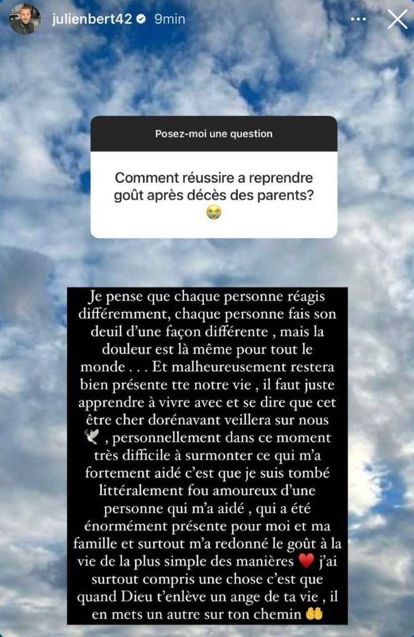 Julien Bert toujours amoureux de Mélanie Dedigama ? Il répond !