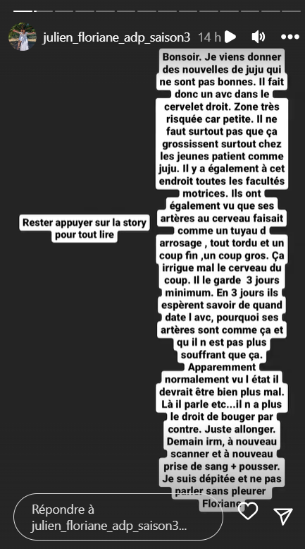 L’amour est dans le pré : un agriculteur victime d’un AVC… "Les nouvelles ne sont pas bonnes"