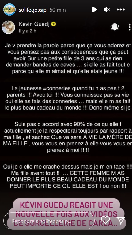 Carla Moreau et l'affaire de la sorcellerie : Kevin Guedj en colère "Pour moi, pas pour elle"