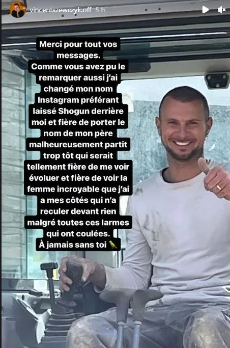 Vincent Shogun accro à la masturbation ? Il prend la parole après les révélations de sa compagne