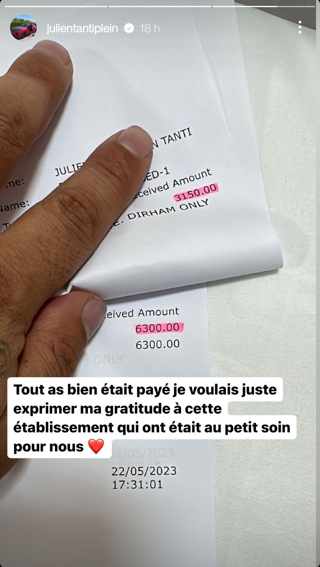 Julien Tanti dévoile le montant de son opération de chirurgie esthétique ?