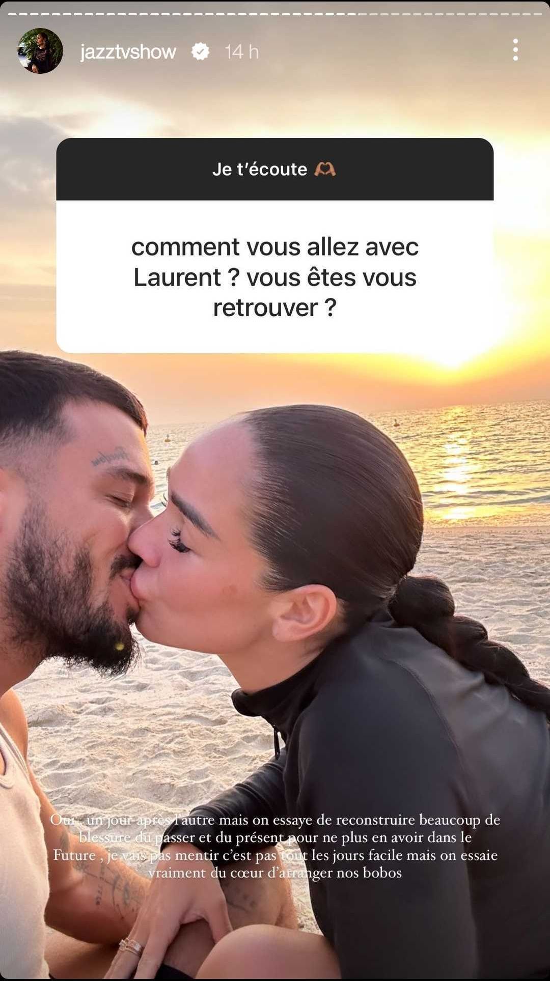 Jazz Correia en froid avec Laurent ? Elle se confie : "Ce n’est pas tous les jours facile"