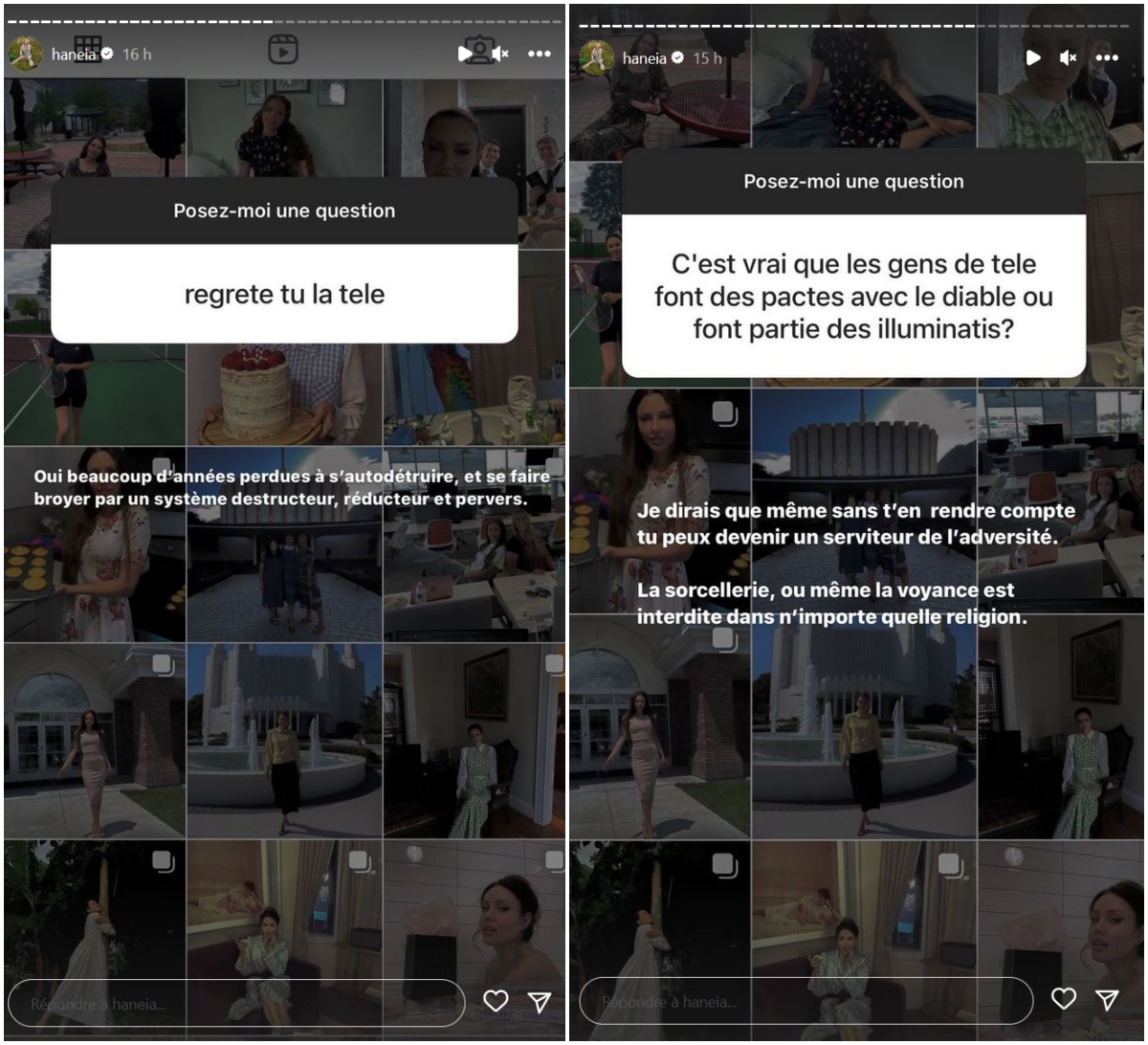 Haneia métamorphosée : l'ex candidate de télé-réalité a-t-elle rejoint une secte ? Elle répond !