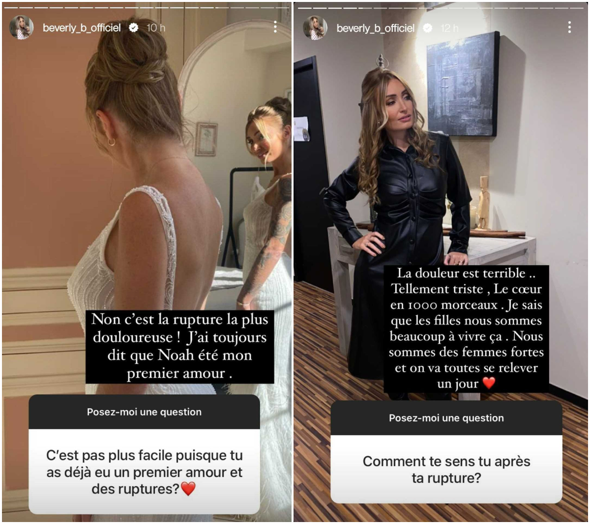 Beverly Bello trompée par Noah ? Elle revient sur la raison de leur rupture