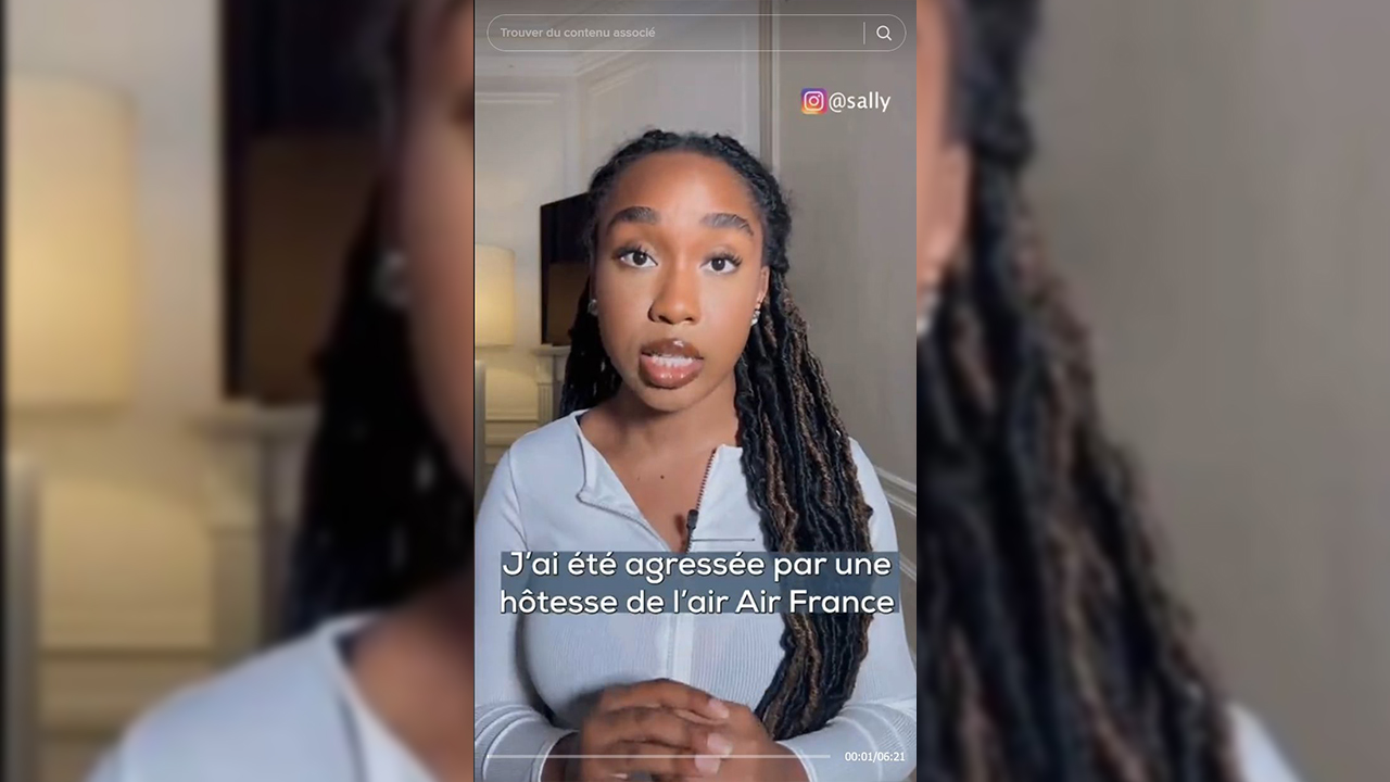 L’influenceuse Sally sur sa terrible expérience avec une hôtesse d’Air France : "J’ai été agressée"