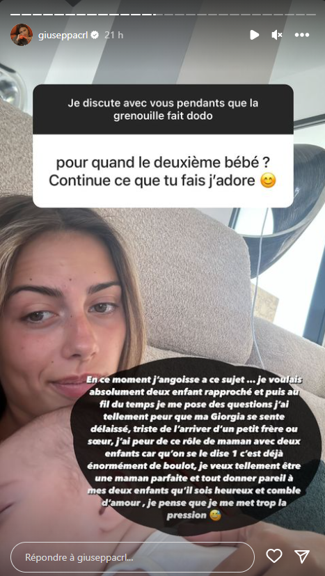 Giuseppa Ciurleo maman se confie sur ses doutes : “En ce moment, j’angoisse à ce sujet…”