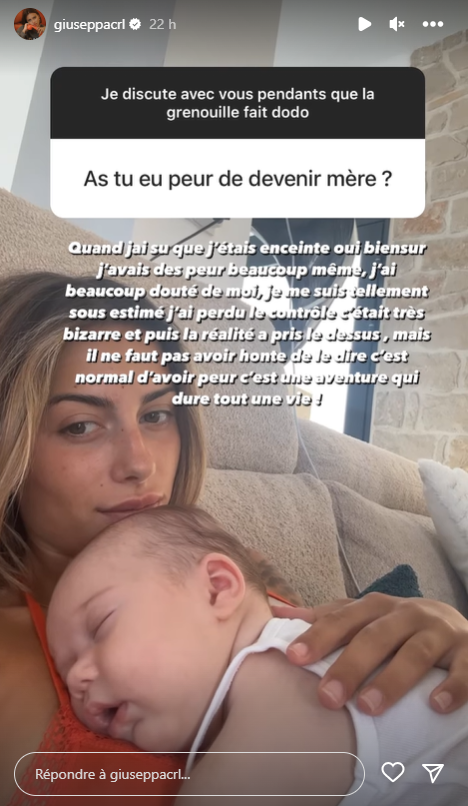 Giuseppa Ciurleo maman se confie sur ses doutes : “En ce moment, j’angoisse à ce sujet…”