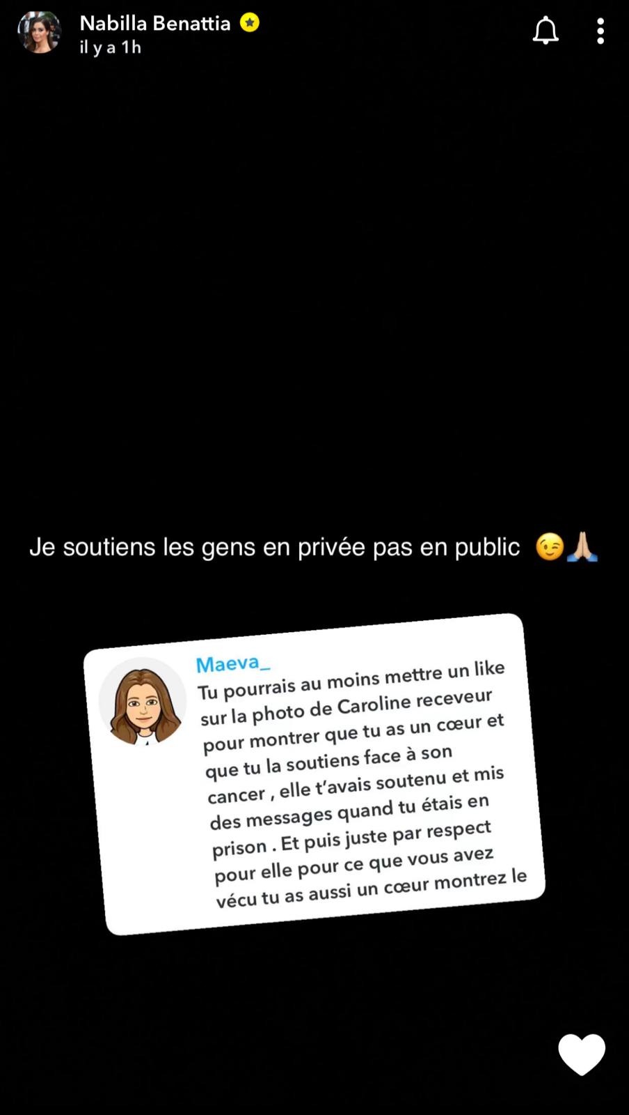 Nabilla accusée d’ignorer Caroline Receveur après l’annonce de son cancer : elle se défend