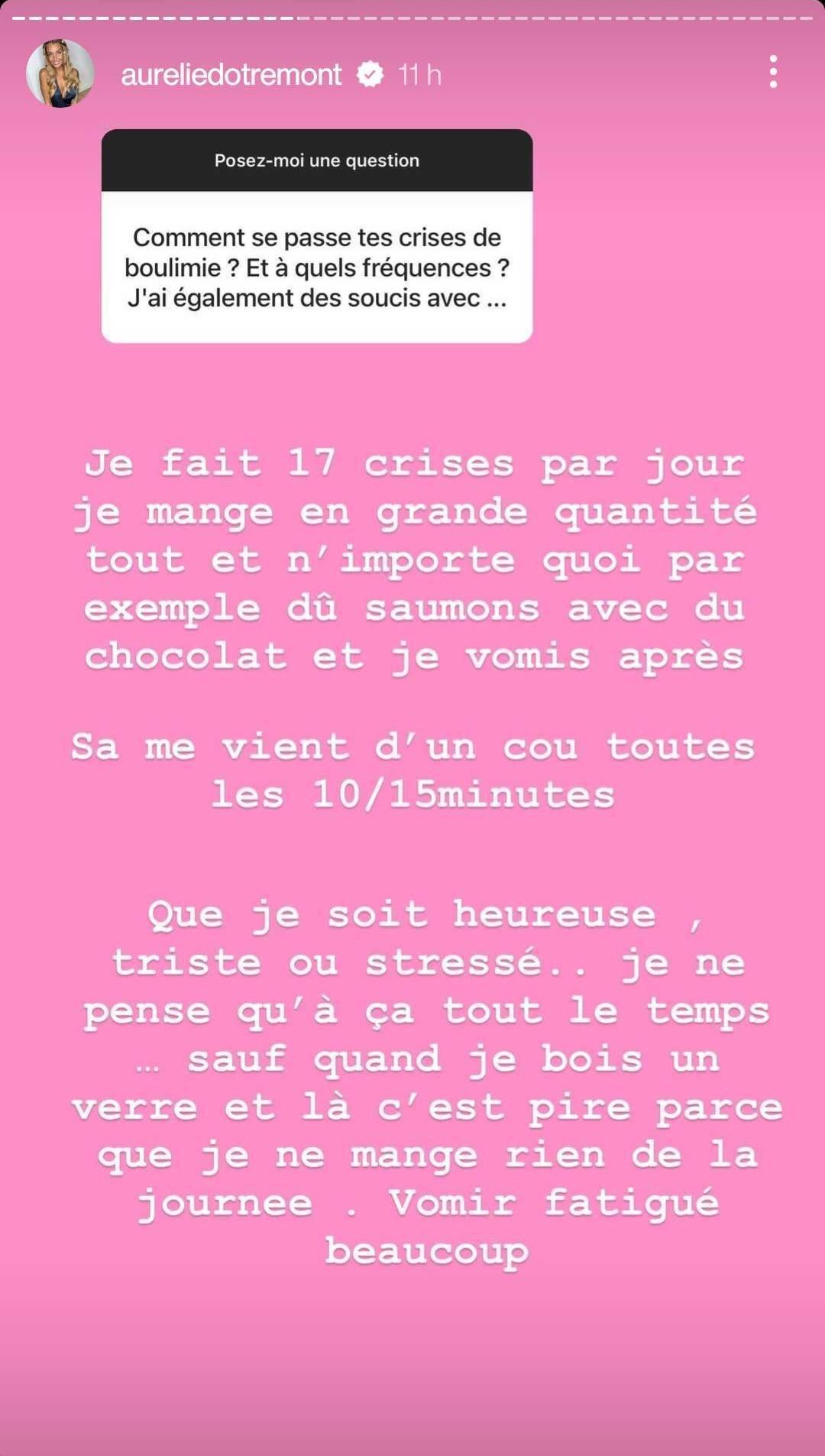 Aurélie Dotremont sur son envie de devenir maman : "J’ai peur de ne pas pouvoir être prête un jour…"