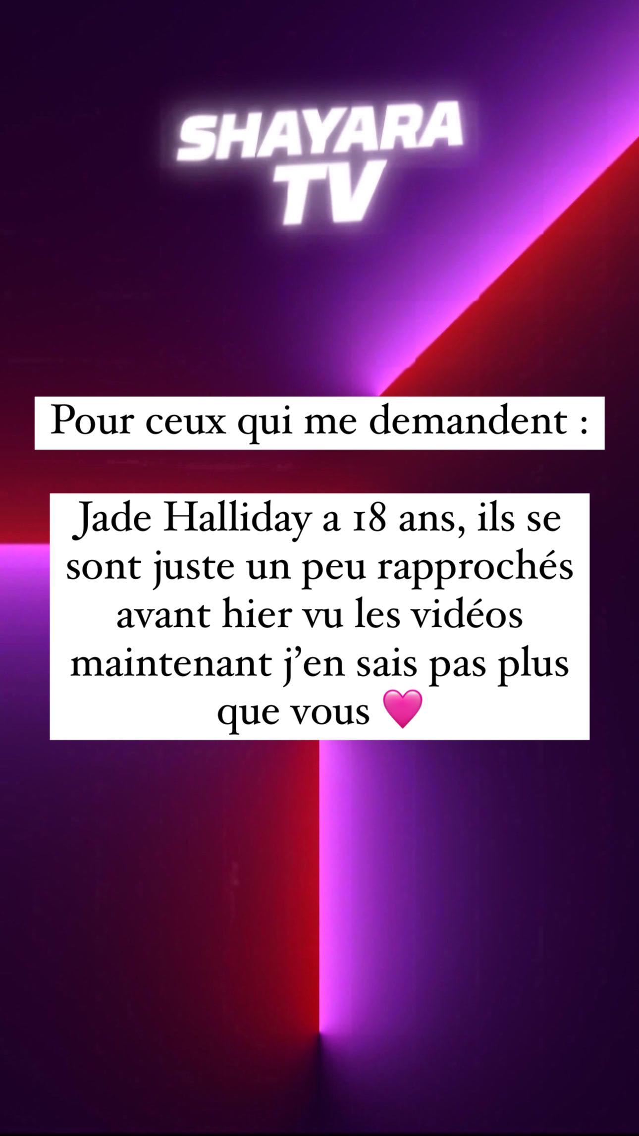 Jade Hallyday aperçue en boîte de nuit… proche d’un candidat de télé-réalité très controversé !