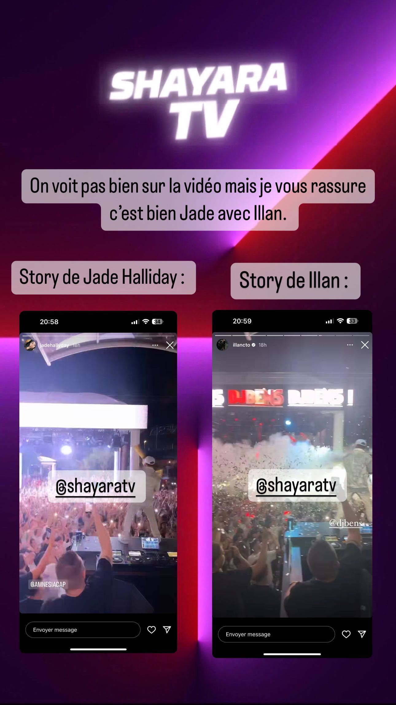 Jade Hallyday aperçue en boîte de nuit… proche d’un candidat de télé-réalité très controversé !