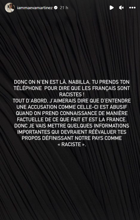 Nabilla dézinguée après son tacle contre la France : “Tes propos sont une vaste blague”…