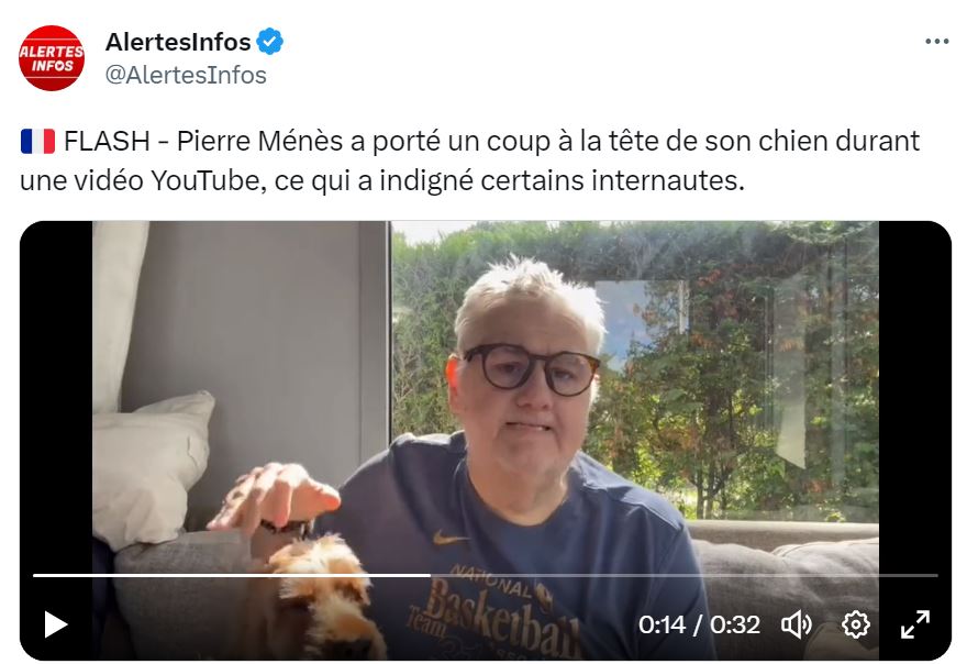 "Je suis un monstre" : Pierre Ménès répond aux "c*ns" qui l’accusent de maltraitance animale