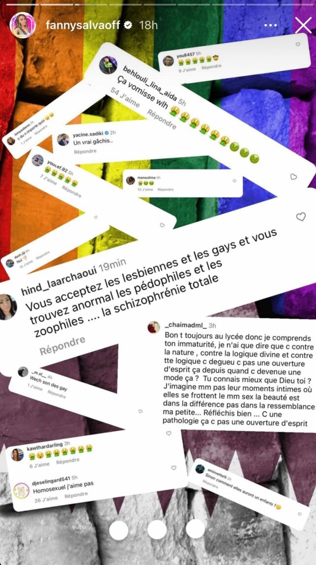 Fanny Salvat : la chérie de Jessy Errero répond aux critiques homophobes