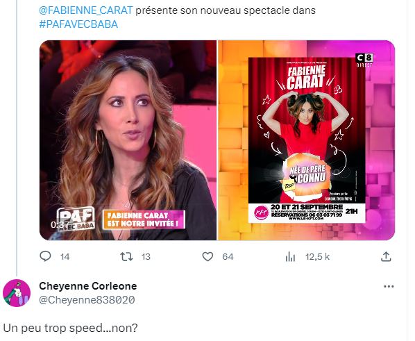 Fabienne Carat épinglée pour son comportement dans TPMP : "Elle est bizarre"