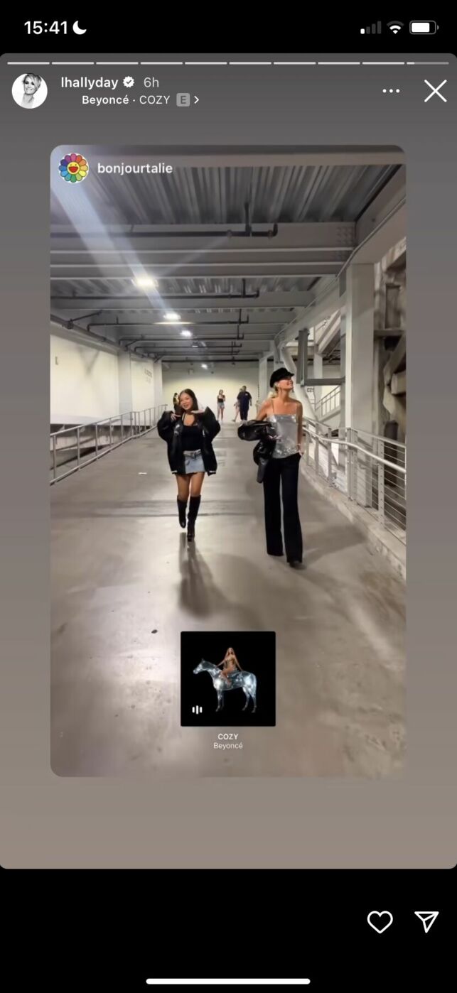 Laeticia Hallyday et sa fille Joy : plus complices que jamais au concert de Beyoncé