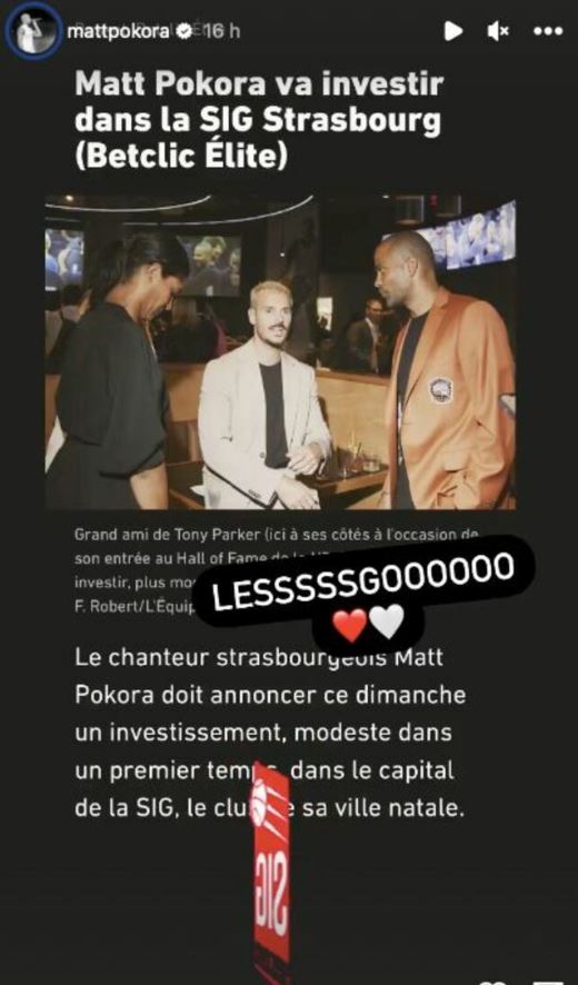 Matt Pokora se lance dans un projet de basketball, un investissement majeur en vue