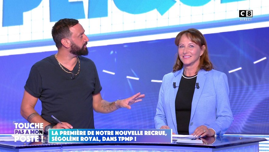 Cyril Hanouna cash sur la première de Ségolène Royal : &quot;Je l'ai trouvée vraiment...&quot;