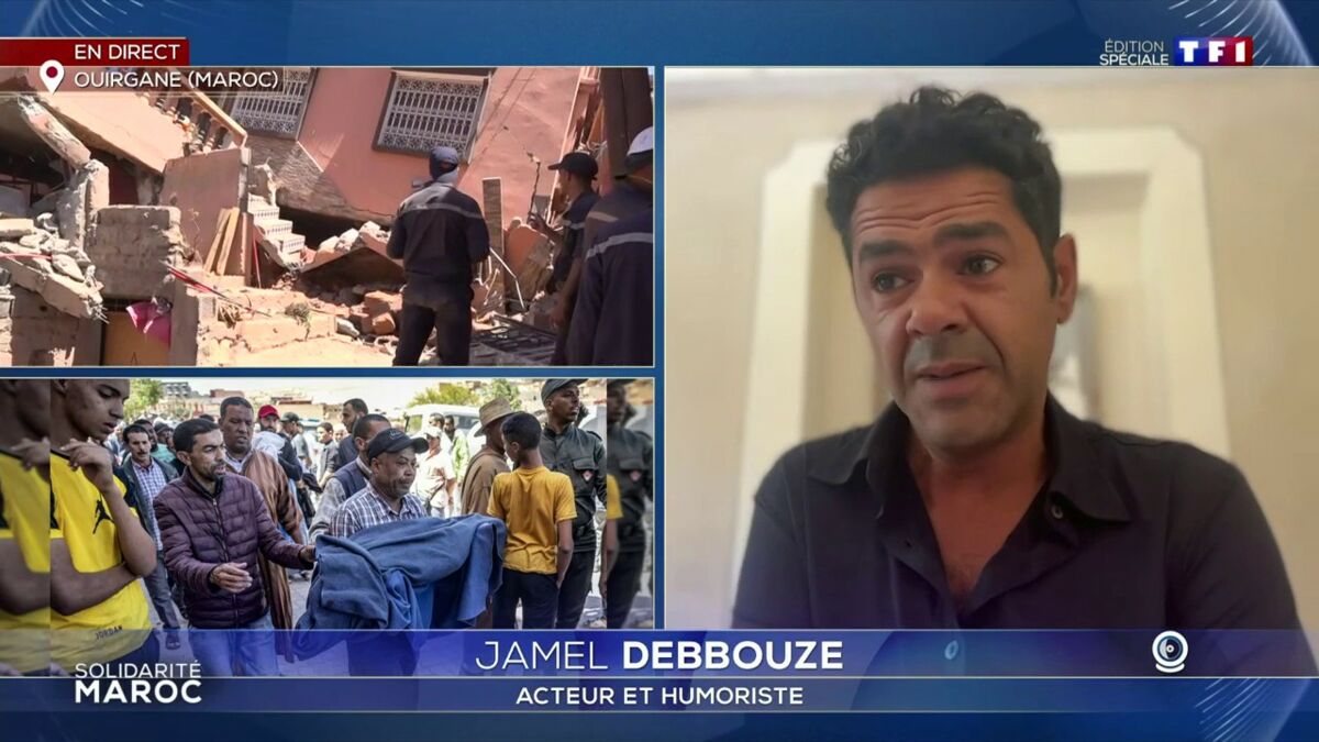 Séisme au Maroc : Jamel Debbouze "ému" se trouve sur place pour apporter son aide