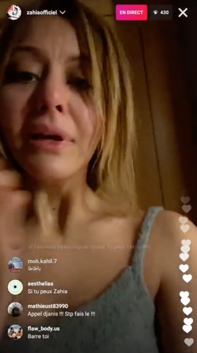 Zahia Dehar : au bord du suicide dans un live Instagram, elle revient sur cette période sombre