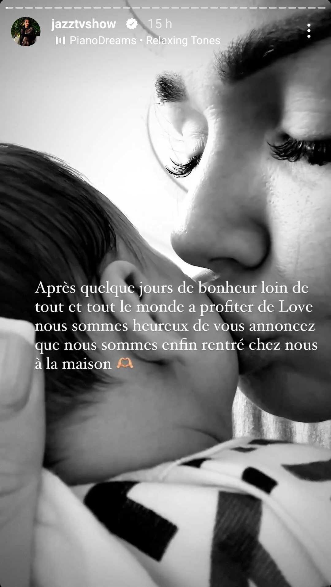 Jazz Correia explique pourquoi avoir appelé son fils Love Shine et dévoile l’autre prénom envisagé