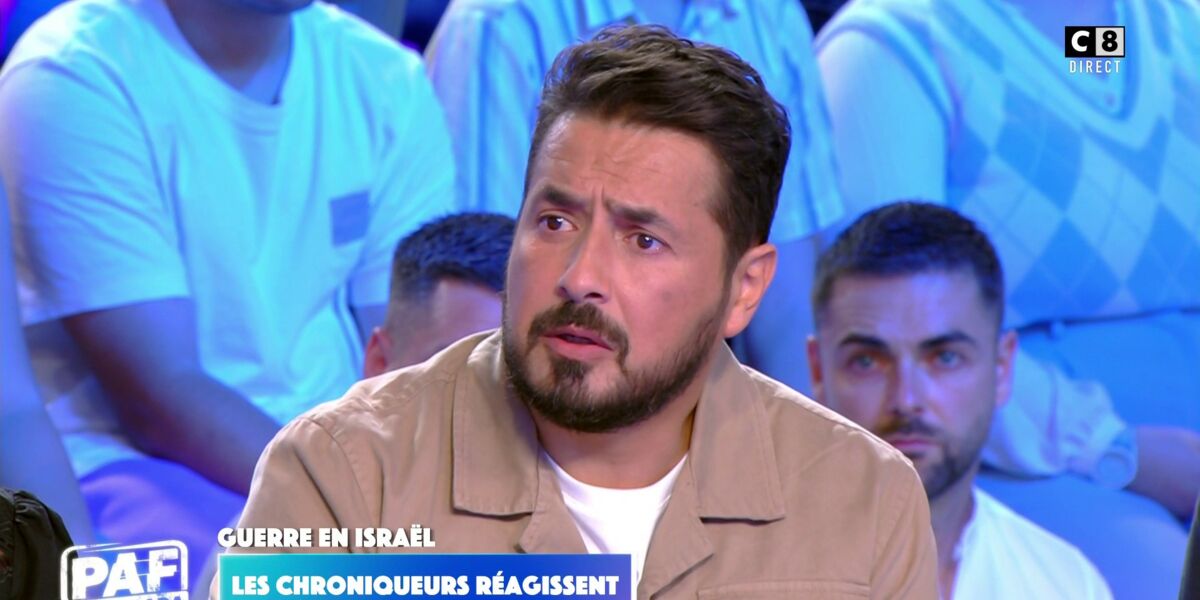 Attaque du Hamas : Moundir fond en larmes dans TPMP en évoquant la situation en Israël