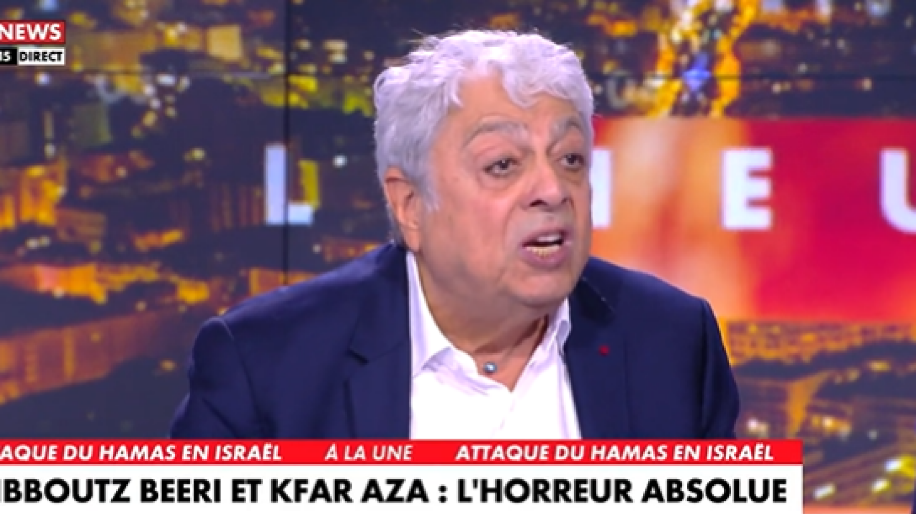 Enrico Macias tacle La France Insoumise au sujet de la guerre Israël-Hamas : "Il faut les dégommer"