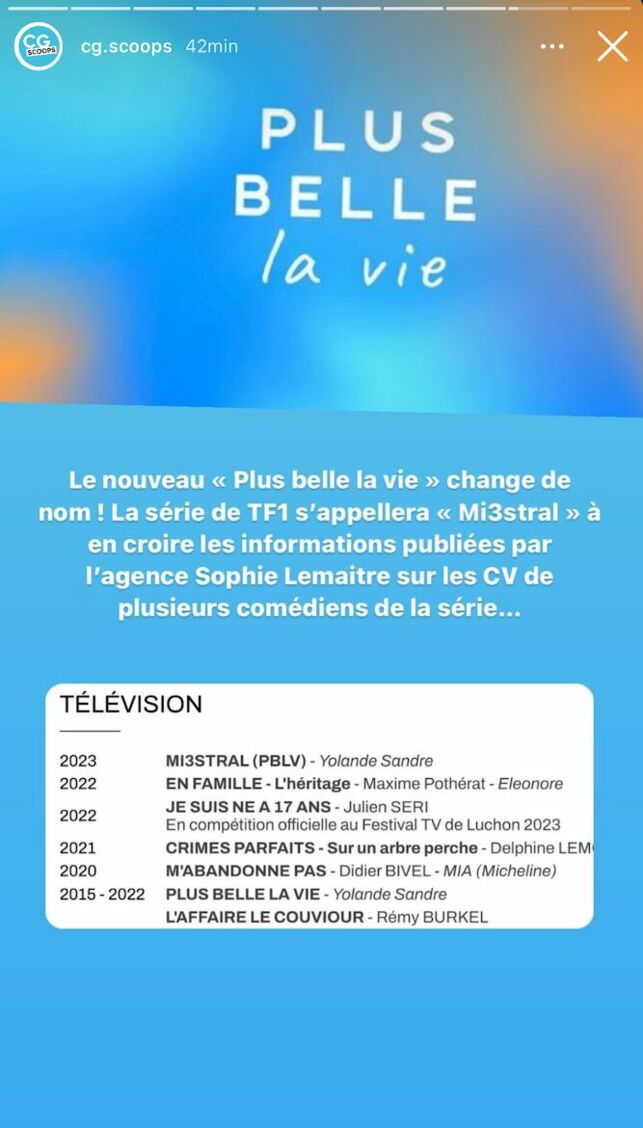 Plus belle la vie : le feuilleton est de retour dans une nouvelle version et change de titre !