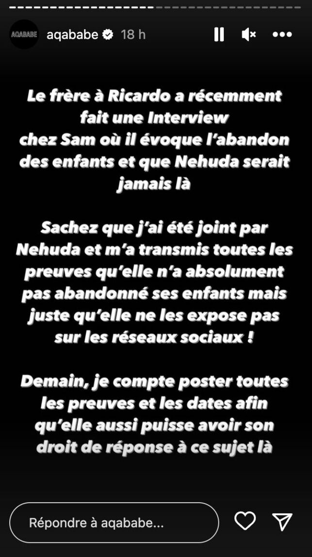 Nehuda : accusée d’avoir abandonné ses enfants, elle dément et balance des preuves