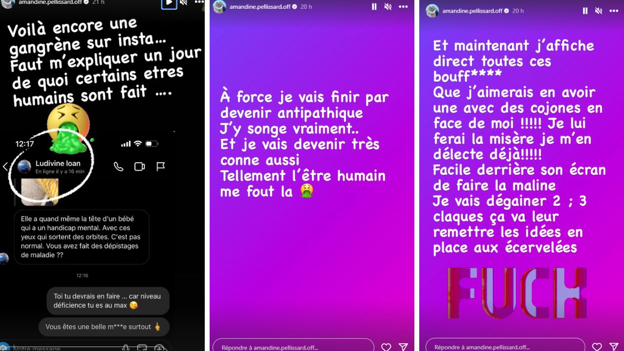 Amandine Pellissard : sa fille victime d’une odieuse critique… Elle prend une décision radicale