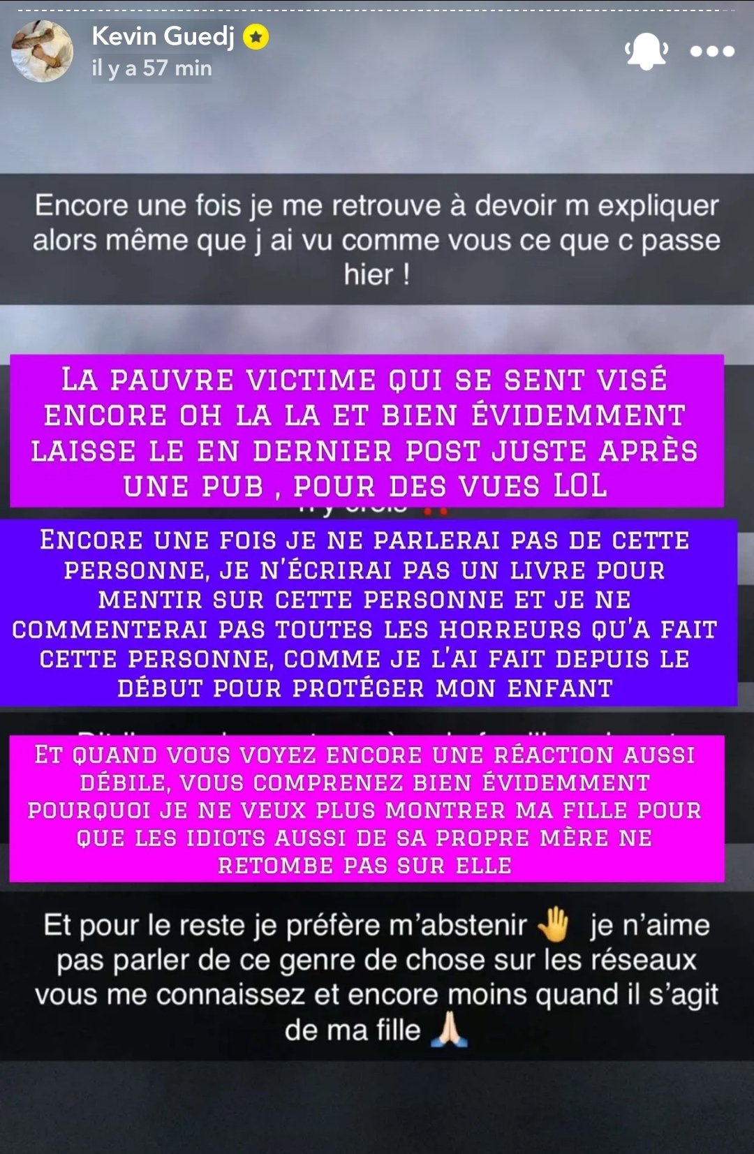 Kevin Guedj : sa compagne accusée d’avoir fait boire de l’alcool à Ruby, Carla Moreau en colère !