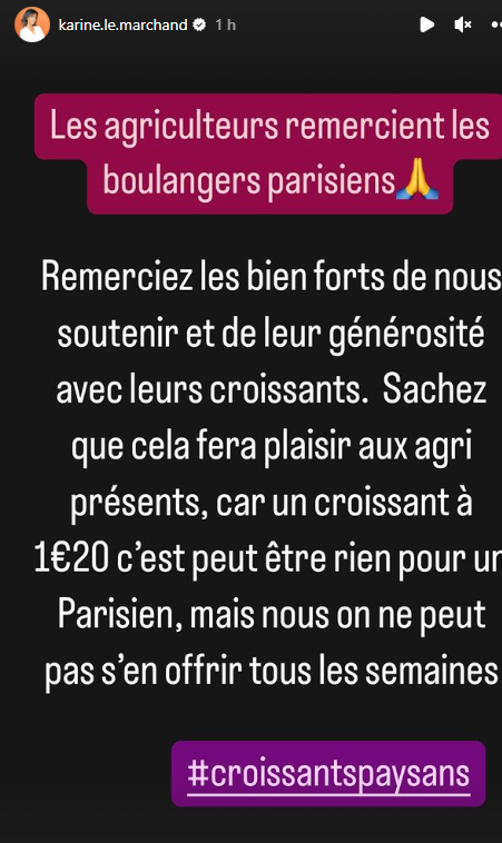 Colère des agriculteurs : Karine Le Marchand lance un appel particulier "C’est symbolique"