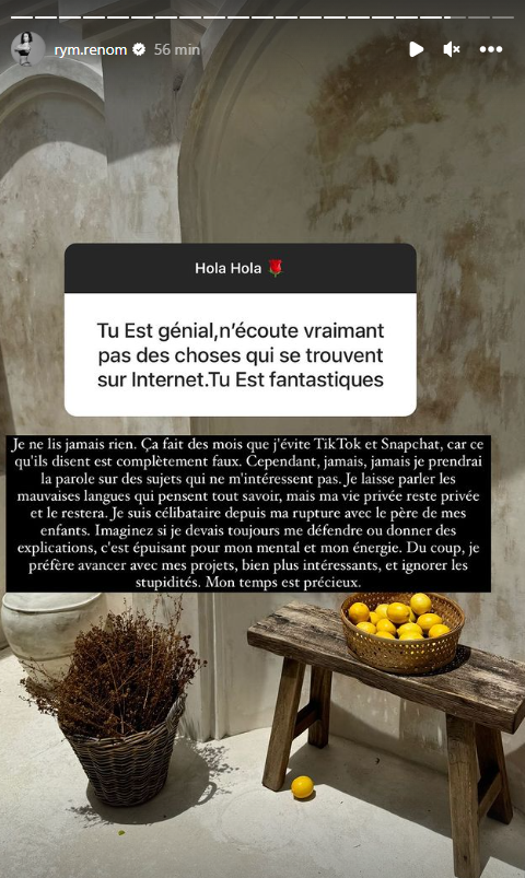 Vincent Queijo : Rym Renom évoque les rumeurs de retour de flamme avec son ex "Nous essayons…"