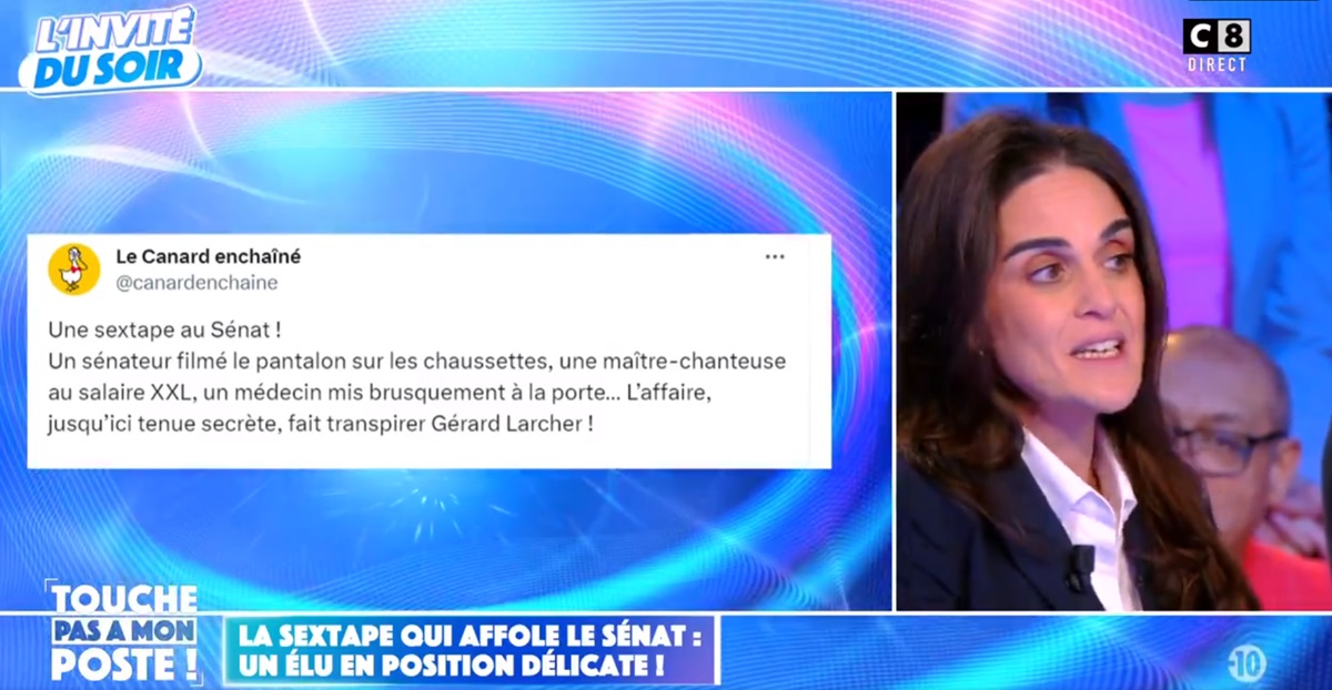 Sextape au Sénat : les chroniqueurs de TPMP évoquent cette nouvelle polémique