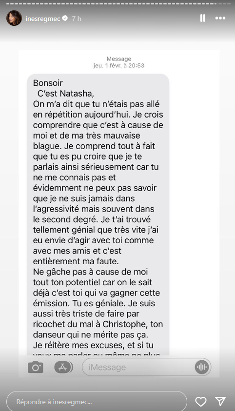 Danse avec les stars : Inès Reg et Natasha St-Pier en froid ? Ce SMS que la chanteuse aurait envoyé